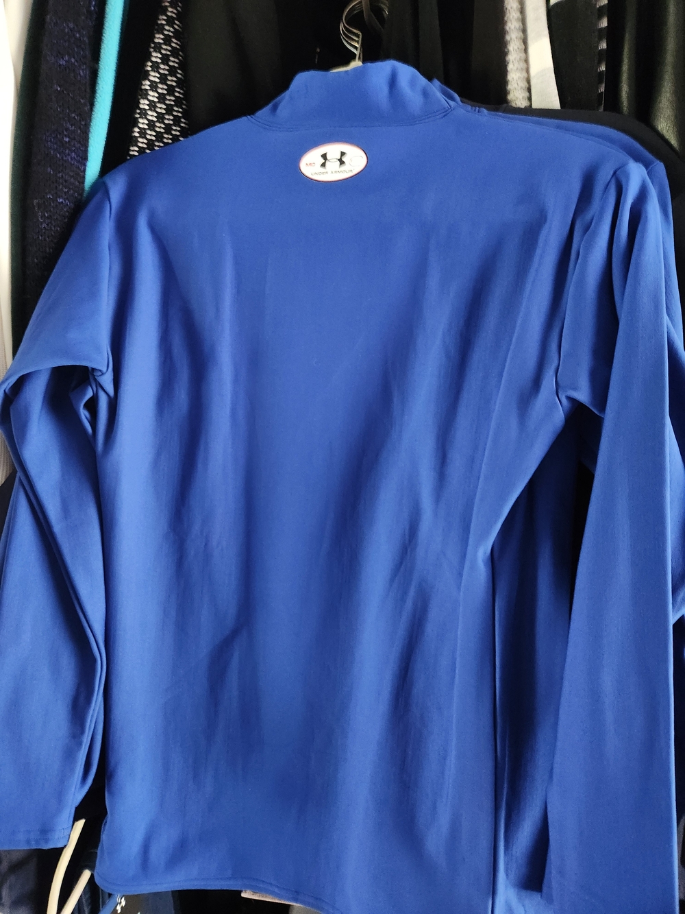 Under Armour Royal Blue Long-Sleeve Women's Performance Top